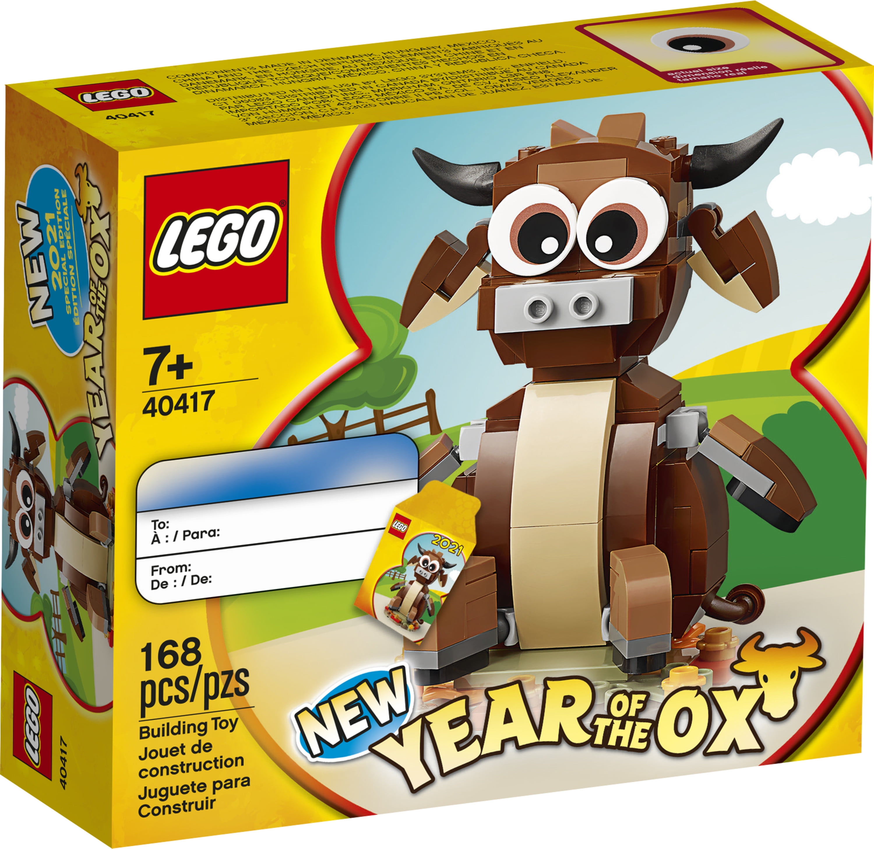 LEGO Year of the Ox 40417 Building Toy (169 Pieces)