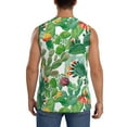 thumbnail image 4 of Kdxio Cactus 3 for Men's Muscle T-shirt,Sleeveless for Workout Running Athletic Gym Lounge Casual, 4 of 7