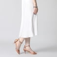 thumbnail image 6 of BLISSFUL STEP Women's Shoes Kitten Heel Ankle Strap Open Toe Sandals Rose Gold 9, 6 of 6