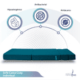 thumbnail image 3 of Sofá Cama Plegable - Individual -Verde Petróleo- Memory Foam SOFA CAMA COZY, 3 of 10