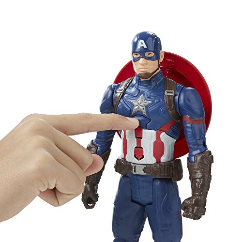 Marvel Titan Héro Série Capitaine Amérique Électronique Figure