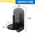 thumbnail image 6 of GSE Games & Sports Expert Billiard Wall Mounted Wood Cone Chalk Holder, Billiards Pool Chalk Accessories - Black, 6 of 8
