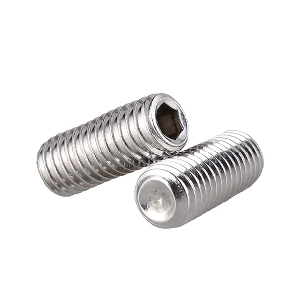 Tornillo de cabeza hueca hexagonal M6 x 10 mm 20 piezas acero inoxidable 304 liwang
