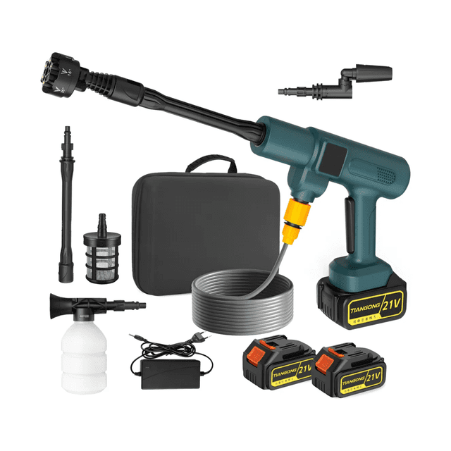 Hidrolavadora Electrica Pistola Para Lavado Autos 3500w Belug, Verde Oscuro