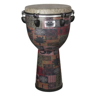 とくいち REMO WORLD PERCUSSION ジャンベ Remo Mondo Key-Tuned Djembe Adinkra - Walmart.com