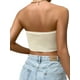thumbnail image 3 of Tops de tirantes para mujer, Tops de tirantes de corte bajo sin espalda y sin mangas Club Party Tops, 3 of 5