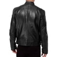 thumbnail image 2 of Aimik Mens Plus Size Leather Jacket Fall and Winter Men Jacket Vintage Coat, 2 of 4