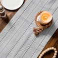 thumbnail image 3 of Farmhouse Black Windmill Table Runner 90 Inches, Spring Will Always Come Wood Grain Bed Runner Dresser Scarves Tabletop for Indoor Outdoor Parties/Ceremony/Banquet, 13" x 90", 3 of 9