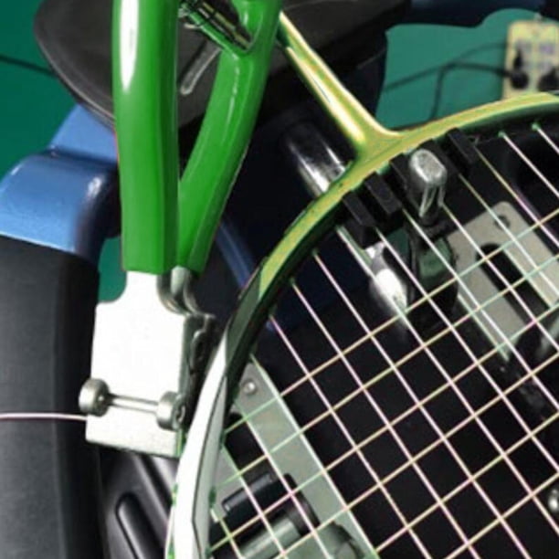 Abrazadera de Arranque, Herramienta de Encordado, Abrazadera de Arranque Profesional, Portátil, Universal, de Metal, Abrazadera de Arranque Duradera, Verde DYNWAVEMX Abrazadera para encordar tenis