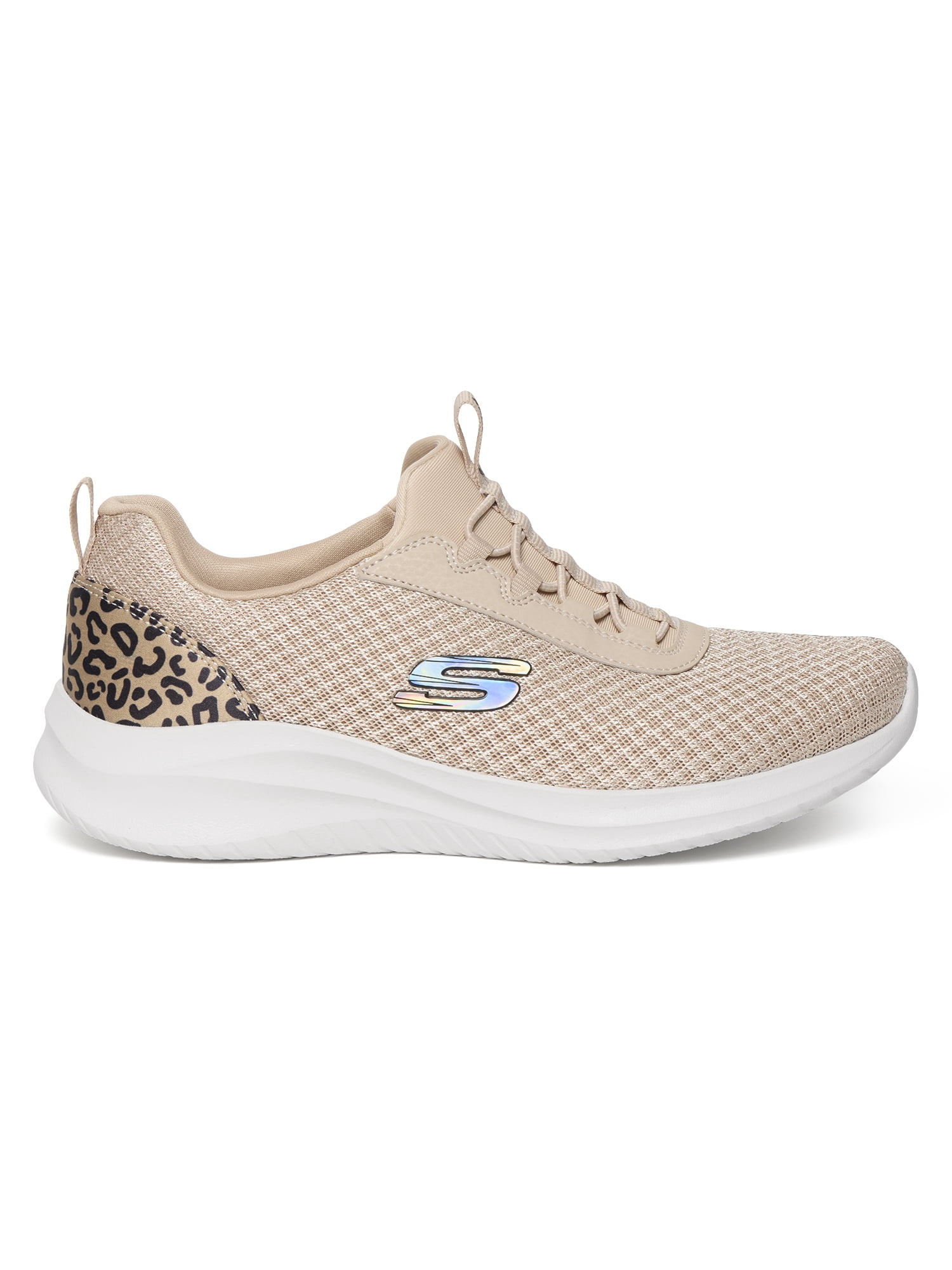 Skechers Women's Zinergy Leopard Print Slip-On Athletic Shoe
