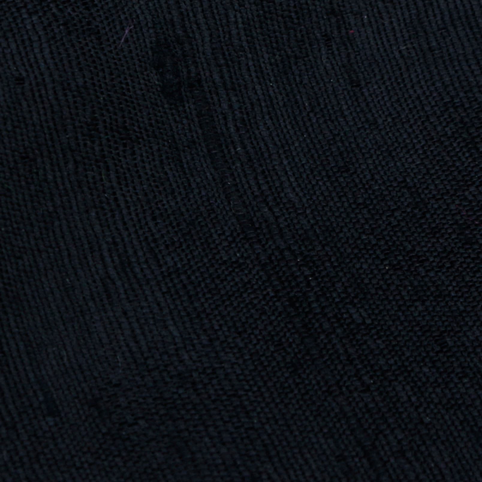 Fabric Mart Direct Silk Cloth Fabric, Black Dupioni Silk Fabric, Black Silk Fabric Silk Fabric For Upholstery, 19 Continuous Yards Dupioni Silk Fabric, 41 inch width Silk Dupioni Fabric by Yard
