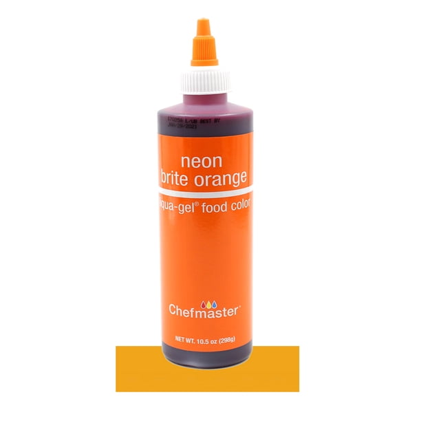 Chefmaster Neon Brite Orange Liqua-Gel Food Color, 10.5 Oz. - Walmart.ca
