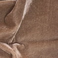 thumbnail image 2 of HiEnd Accents Stella Faux Silk Velvet Window Curtains, Rod Pocket Drapes, 48x108 inch, Dusty Rose, Romantic Western Modern Traditional Style Bedroom, 2 of 2