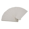 thumbnail image 4 of 50 fundas para marcapáginas de papel kraft, para manualidades, de 5,9 x 1,8 pulgadas, para exhibir joyas, de ganchillo, color blanco., 4 of 14
