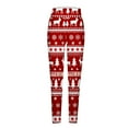 thumbnail image 5 of YOIAVAIOY Women's Christmas Leggings Wine Glass Print Tights Stretchy High Waisted Yoga Pants Buttery Soft Milk Silk Legging Multicolor S, 5 of 5