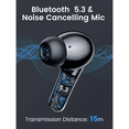 thumbnail image 4 of VEAT00L P91 Écouteurs Sans Fil Bluetooth V5.4 avec Micro à Réduction de Bruit, Autonomie Longue de 60 H, 4 of 8