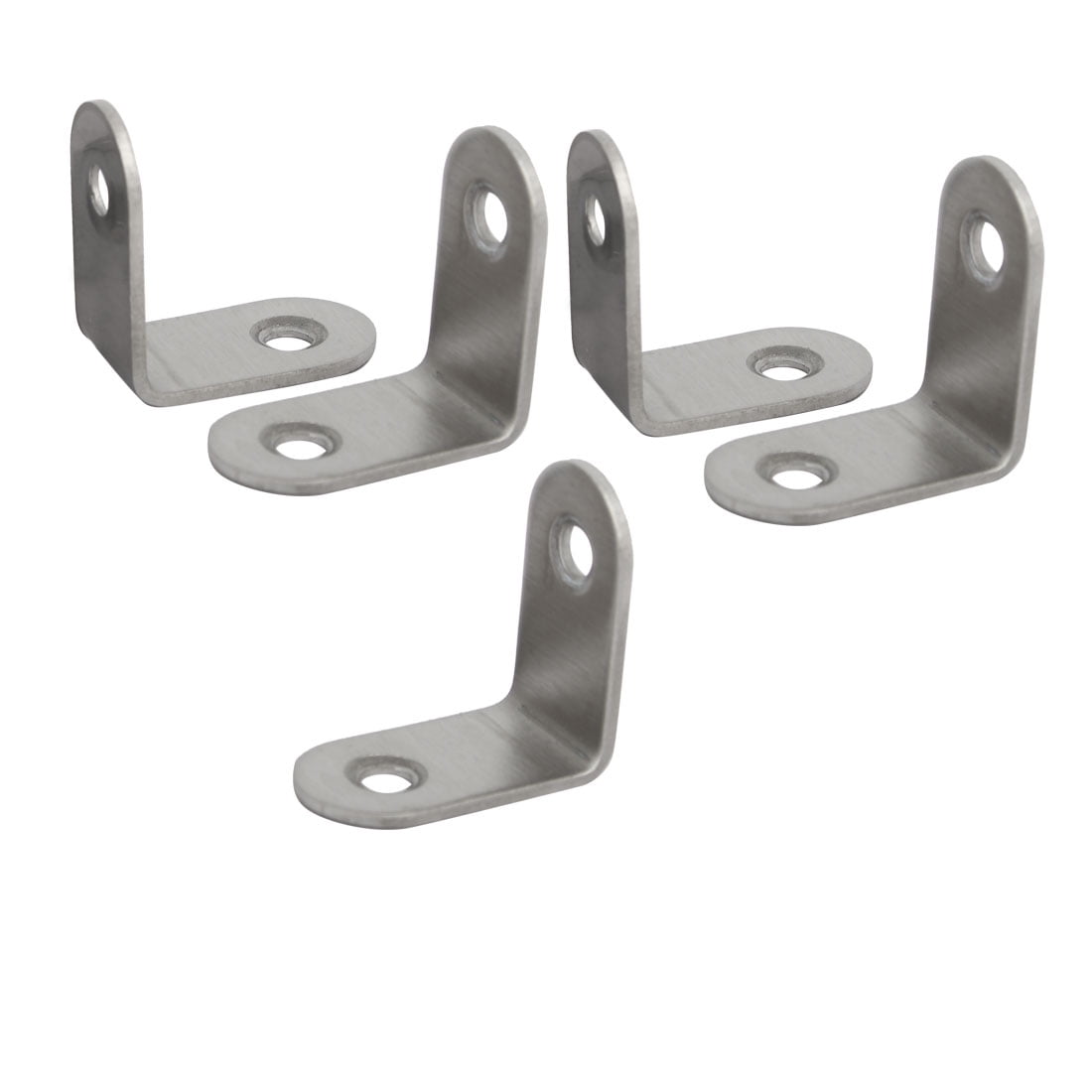 Uxcell 2pcs Flat Stainless Steel Repair Mending Fixing Plate Brackets