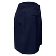 thumbnail image 5 of JIAYUE Women's Bermuda Shorts Buttons Solid Color Summer Elastic High Waisted Wide Leg Business Casual Dressy With Pockets Breathable Female Bottoms, 5 of 6