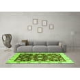 thumbnail image 3 of Ahgly Company Indoor Rectangle Oriental Green Traditional Area Rugs, 4' x 6', 3 of 4