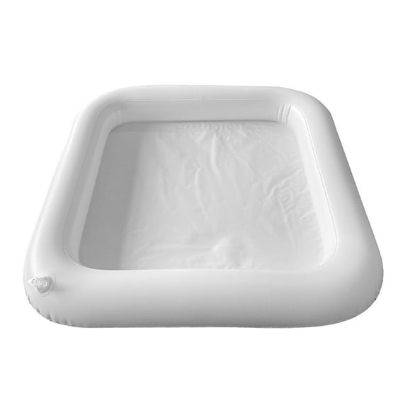 Eease Inflatable Ice Serving Bar Food Drink Salad Buffet Tray Beverage Tray Party Buffet Cooler for Pool