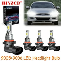 IHNZCB for Honda Accord 1997-2007 White LED Headlights Bulb High/Low Beam,9005 9006,YHB,Y08