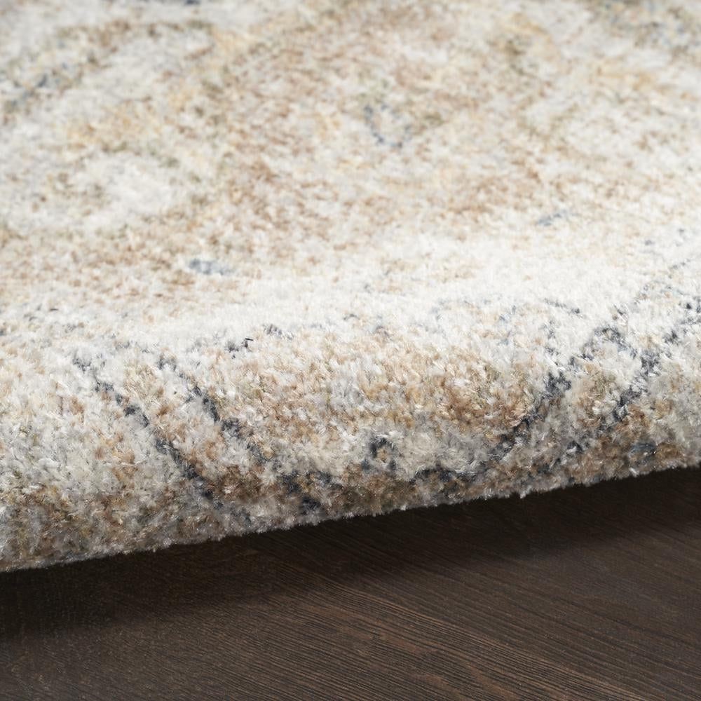 Nourison Astra Machine Washable Persian Beige 7'10" x 10' Area Rug (8x10)