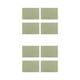 thumbnail image 3 of Manteles individuales de lino Bearachild 4 uds antideslizante lavable resistente a manchas Verde 2Conjunto, 3 of 6