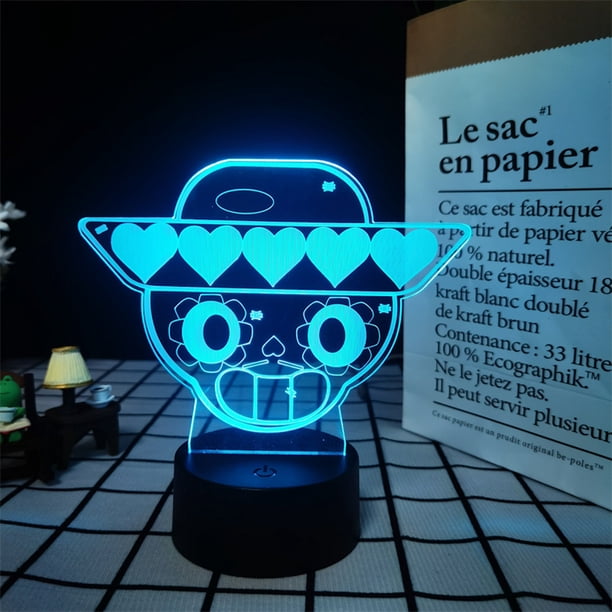 Lámpara decorativa Night Light Stars Carl Anime Illusion 3D con USB