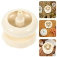 thumbnail image 1 of Phenofice Beads DIY Spinner Bowl Beading Tray Plastic Beige 1Pack for DIY Projects, 1 of 7