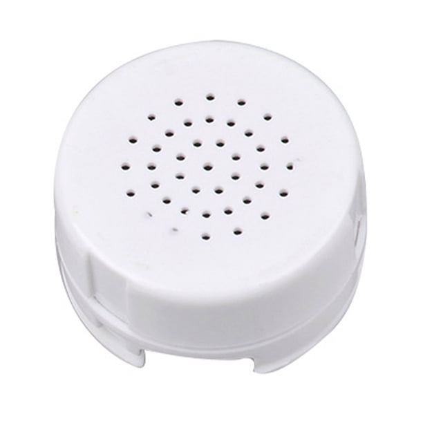 Inteprter Caja grabadora de tamaño pequeño para muñecos de peluche con funcionalidad de grabación de 30 segundos, graba tu propio audio Cables de audio/vídeo