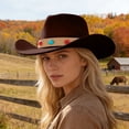 thumbnail image 2 of Chapeau de Cowboy Style Western pour Usage Quotidien à la Maison avec Design Classique et Attrait Intemporel, 2 of 5