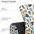 thumbnail image 4 of Yayeee Faucet Mat for Kitchen Sink 14.7" Diatomite Long Splash Guard Pad, Vibrant Toucans Pattern, 2 Pack, 4 of 7