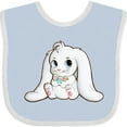 thumbnail image 3 of Inktastic Adorable Easter Bunny Boys or Girls Baby Bib, 3 of 4