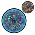 thumbnail image 2 of Indoor 12' Voice-Activated Luminous Decoration Wall Clock With LED Night Light Upward Gaze, 2 of 8