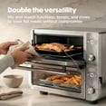 thumbnail image 6 of Ninja 12-in-1 Pro Smart XL Double Toaster Oven, with Smart Finish and DualZone Technology, Air Fry, Bake, Air Roast, Toast, Pizza and More, DCT871 Stainless Steel, 6 of 13