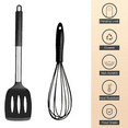 thumbnail image 3 of Kitchen Utensils Set of 2,Heat-resistant Silicone Cooking Utensil with Stainless Steel Handle, 3 of 5