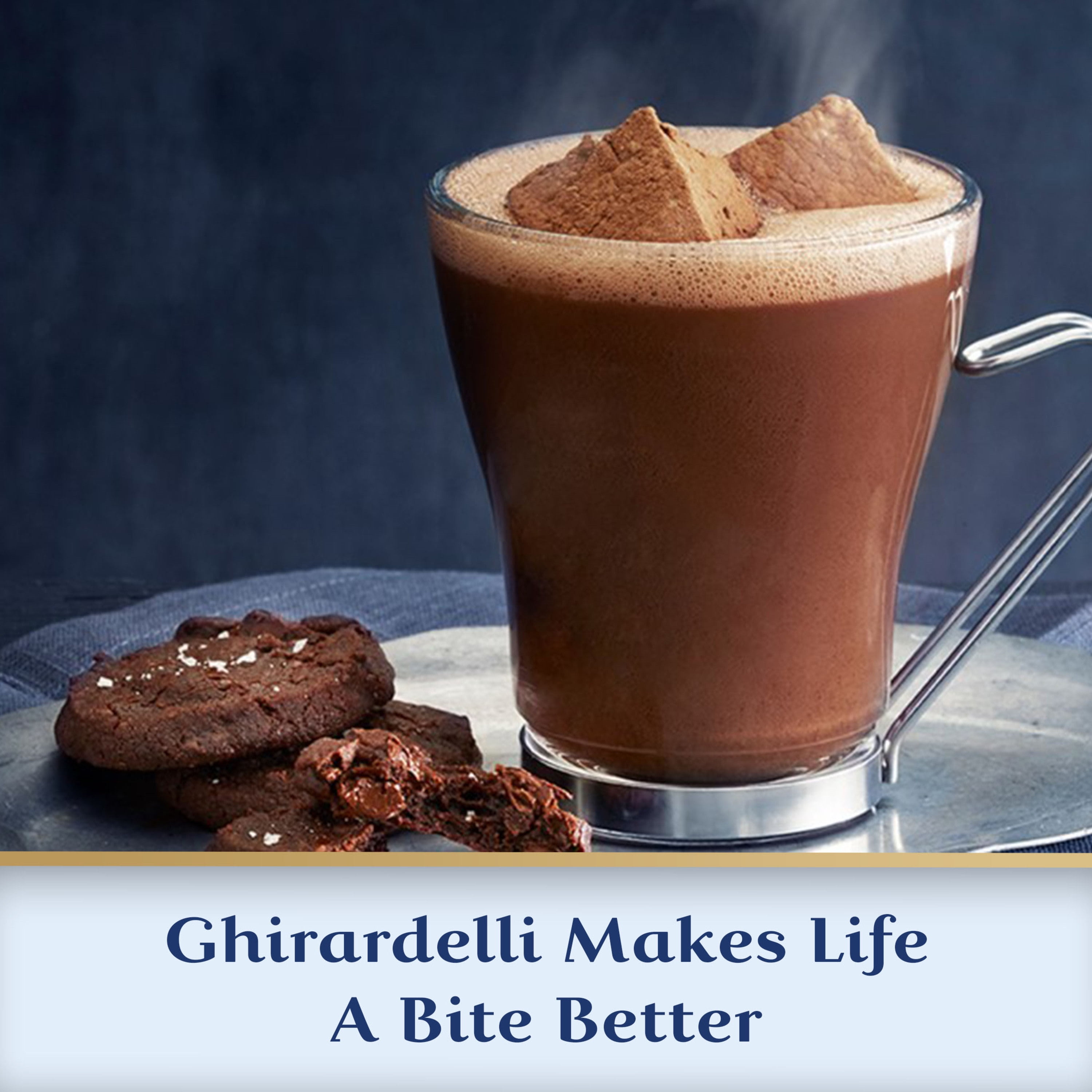 Ghirardelli Chocolate Premium Hot Cocoa Double Chocolate, 10.5 OZ