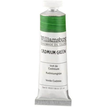 UPC: 0877463000119 | Williamsburg Handmade Oil Paint  37 ml  Cadmium Green