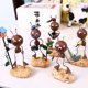 thumbnail image 3 of Modelos de diseño de hormiga de hierro, decoración de muñecas, adornos de escritorio, artesanía para muebles del hogar, patrón aleatorio, 4 Uds., 3 of 6