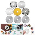 thumbnail image 4 of Kit de Cuchillas de Cortador Giratorias Redondas de 45 Mm para Manualidades de Costura, Cortes de Tela para Acolchar, Papel, Cuero Y Más 8 piezas Baoblaze Artesanías De Costura Acolchadas, 4 of 8