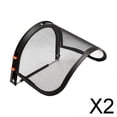 thumbnail image 1 of Paquete de 2 Protectores Faciales y Soporte Colamx para Cascos Duros Metal Negro 2 Piezas, 1 of 8