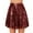 Wine, variant on Women Sequin Skirt Sparkly Cute High Waist Ruffle Flowy Shiny Glitter Mini Short Skirts Night Out Club Party L Black