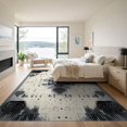 thumbnail image 3 of ODIKA 9'x12' Washable Area Rug Low Pile, Flatwoven, Cowboy Spotted Cow Print Themed Hid Classroom Artificial Large for Great Room, Indoor Concept, Living, 3 of 7