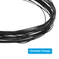 thumbnail image 4 of Uxcell 98.4 Feet Picture Hanging Wire Kit, Coated Cable 304 Stainless Steel Rope 0.04" Dia., 4 of 6