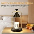 thumbnail image 2 of Candle Warmer Lamp With Timer, Dimmable Candle Lamp Warmer Electric Candle Warmer Compatible With Small And Large Scented Candles, Candle Melter For B, 2 of 5
