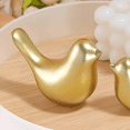 thumbnail image 7 of XIBUFE 2026 New 1 Pcs Gold Decor Accents,Small Animal Statues,Modern Home Decorative,Birds Sculpture,Ornaments for Shelf,Bookshelf,Coffee Table,Knick Knacks Home Decor for Shelves (Gold Bird), 7 of 7