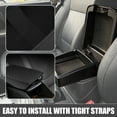 thumbnail image 4 of 1Pcs Center Console Pad Waterproof Armrest Seat Box Cover for Dodge for Ram 1500 2500 3500 2009-2018 Black, 4 of 7