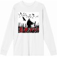thumbnail image 4 of Ikigai Ronin Samurai Adult White Crew Neck Long Sleeve Tee-Large, 4 of 6