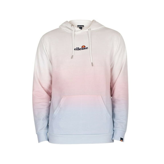 Ellesse Aiuto Hoodie Mens Active Hoodies Size Xs, Color: White/Pink