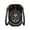 FBG310BK, variant on New Medieval Industrial Style Mini Shell Crossbody Bag for Women, Black PU Leather with Rivets, Chain Strap and Magnetic Lock Closure, Small Vintage Shoulder Bag